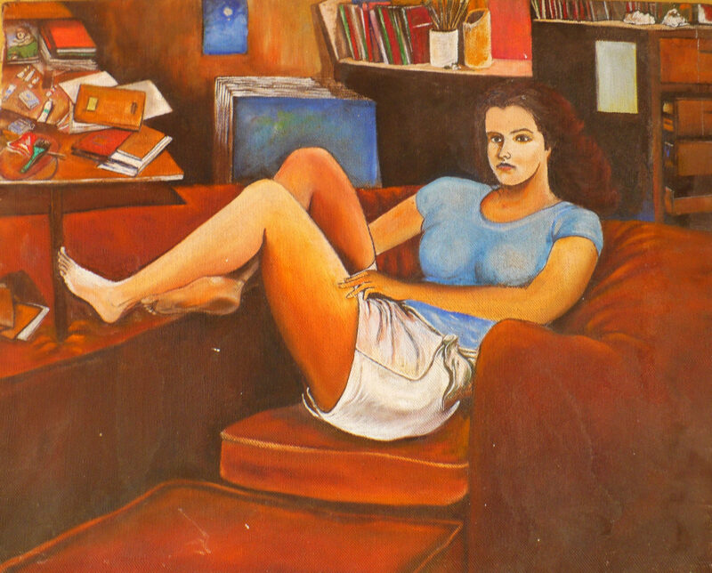 Mujer en el Estudio